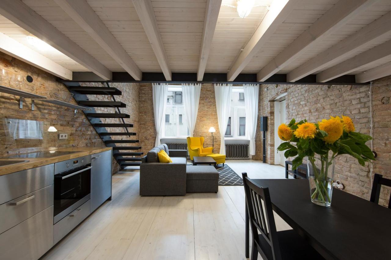 Stylish Studio Apartment In The Heart Of Riga Dış mekan fotoğraf